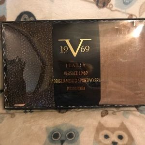 VERSACE 3pairs boxed Tights very luxurious style
